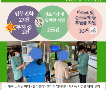 5월 22일 코로나19 극복! 안부전화로 마음을 전합니다. 이미지