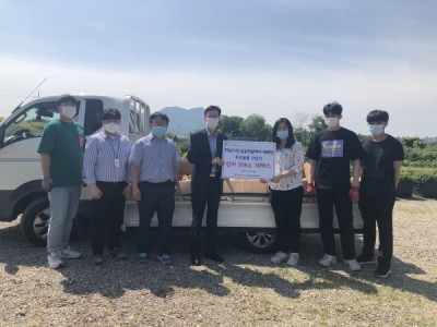 하남시, 공공텃밭 내 자투리땅에서 재배한 감자 복지시설에 지원 이미지