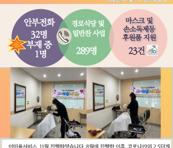 11월 03일 코로나19 극복! 안부전화로 마음을 전합니다. 이미지