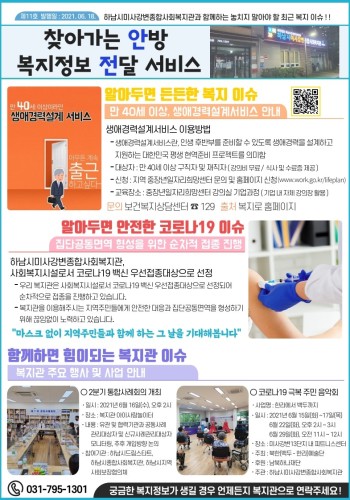 제11호 찾아가는 안방 복지정보 전달서비스 이미지