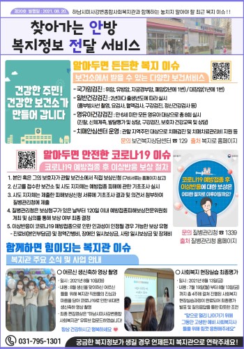 제20호 찾아가는 안방 복지정보 전달서비스 이미지