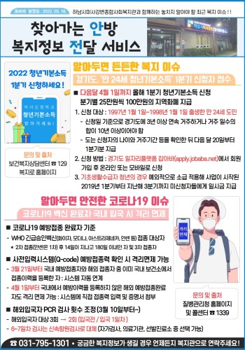 제49호 찾아가는 안방 복지정보 전달서비스 이미지