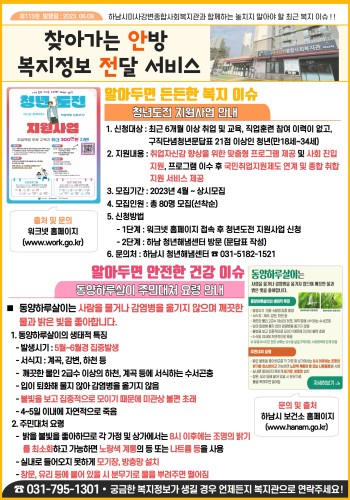 제113호 찾아가는 안방 복지정보 전달서비스 이미지