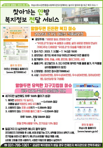 제116호 찾아가는 안방 복지정보 전달서비스 이미지