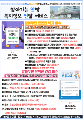 제172호 찾아가는 안방 복지정보 전달서비스 이미지