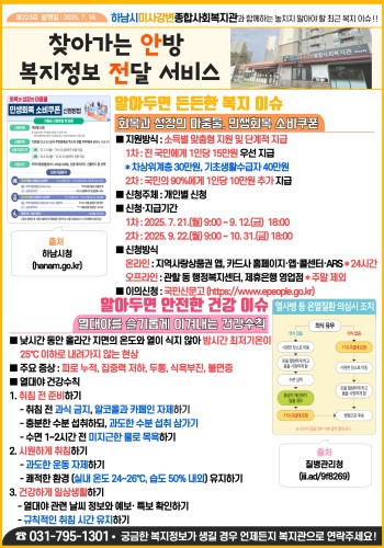 제223호 찾아가는 안방 복지정보 전달서비스 이미지