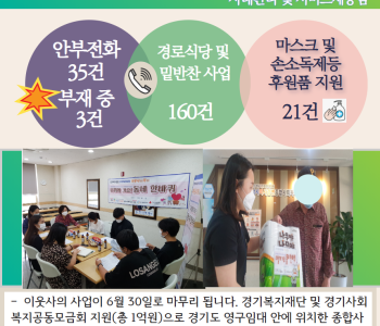 6월 26일 코로나19 극복! 안부전화로 마음을 전합니다. 이미지